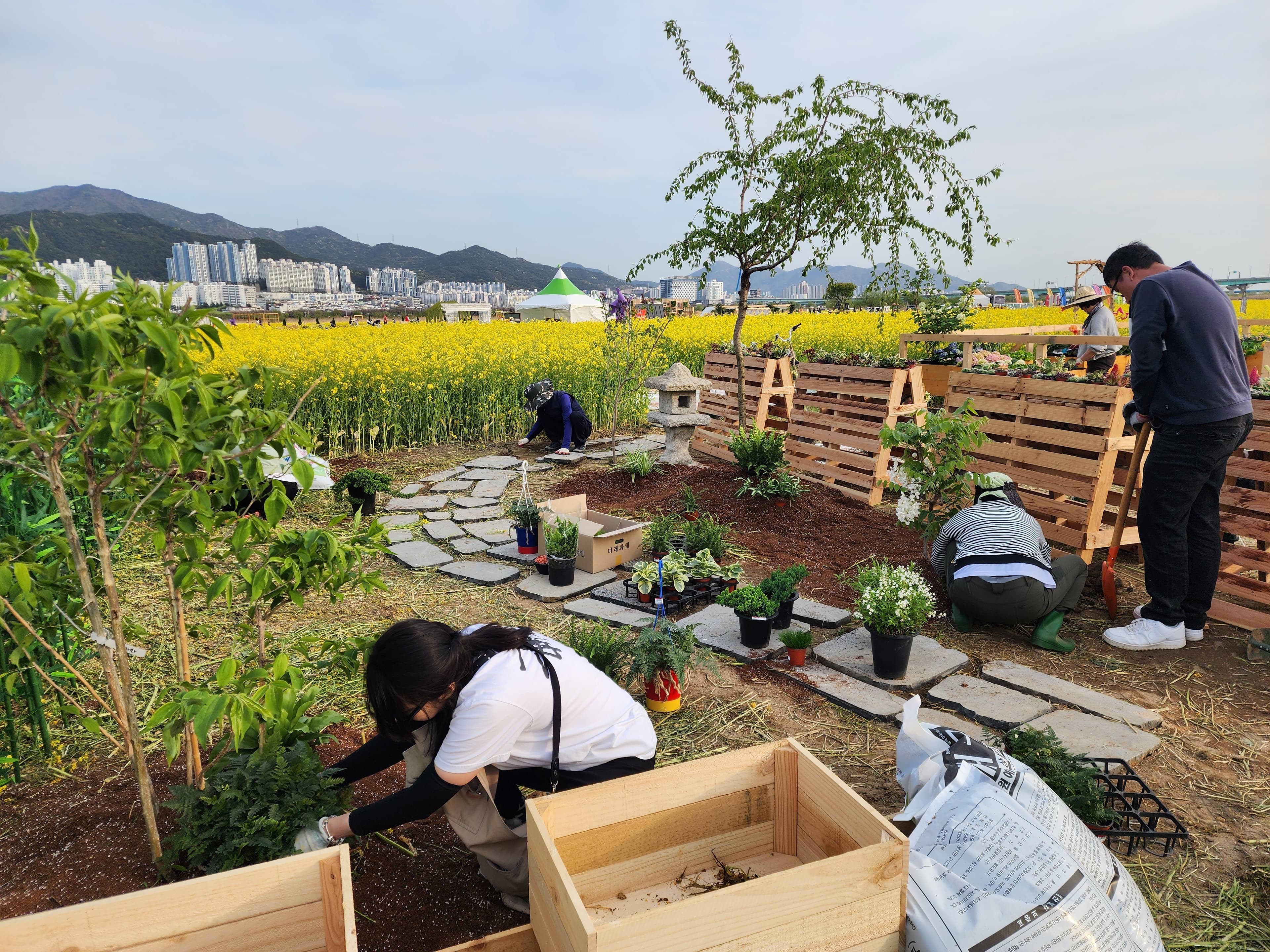 봄맞이 텃밭 개장식